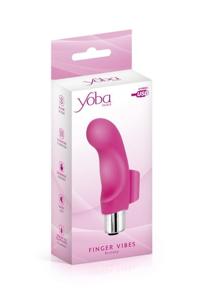 Yoba Ecstasy Finger Vibrator-Vibrators-Yoba-XOXTOYS