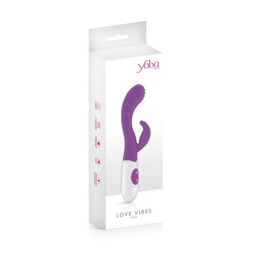 Yoba Leola Rabbit Vibrator-Vibrators-Yoba-Purple-XOXTOYS