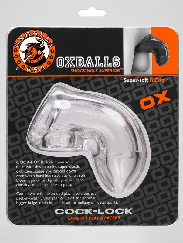 Oxballs Cock-Lock Chastity Play & Packer - XOXTOYS