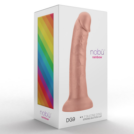 Nobu Rainbow DG9 Silicone Dong - XOXTOYS