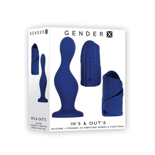 Gender X Ins & Outs Dildo & Stroker set