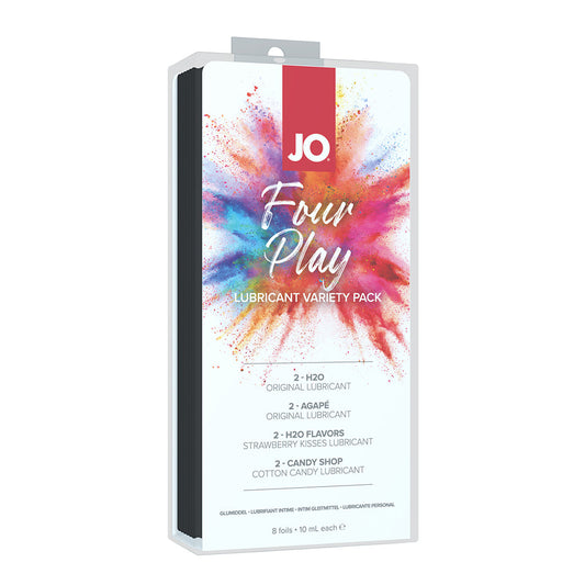 System JO Four Play Lubricant Variety Pack - XOXTOYS