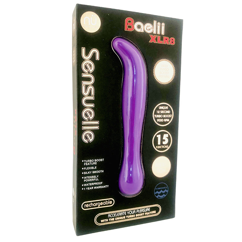 nü Sensuelle Baelii XLR8 Vibrator-Vibrators-nü Sensuelle-Ultra Violet-XOXTOYS