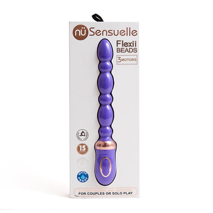 Nu Sensuelle Flexii Beads Ultra Violet - XOXTOYS
