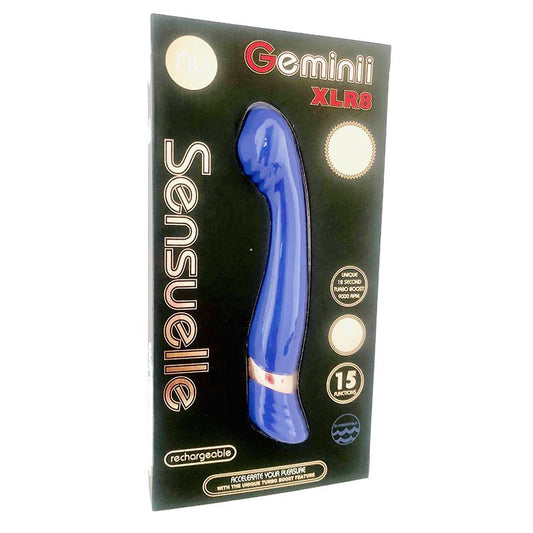 Nu Sensuelle Geminii XLR8 Vibrator Ultra Violet - XOXTOYS