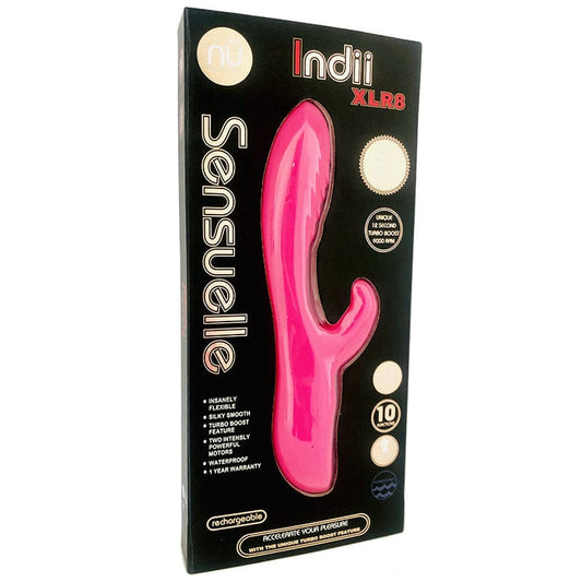 Nü Sensuelle Vibrators Pink Nu Sensuelle Indii XLR8 Vibrator