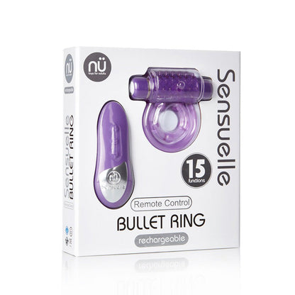 Nu Sensuelle Remote Controlled Bullet Ring - XOXTOYS