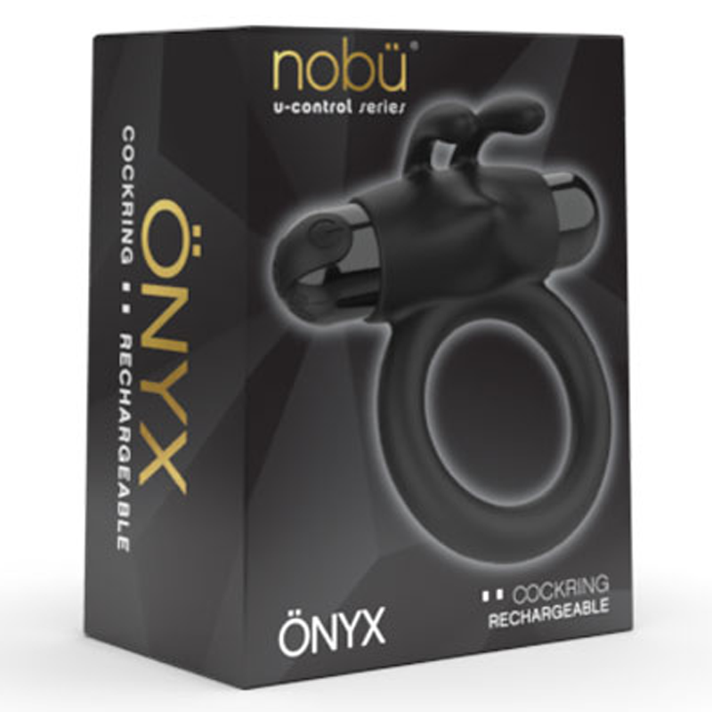 Nobu Onyx Rechargeable Cockring - XOXTOYS