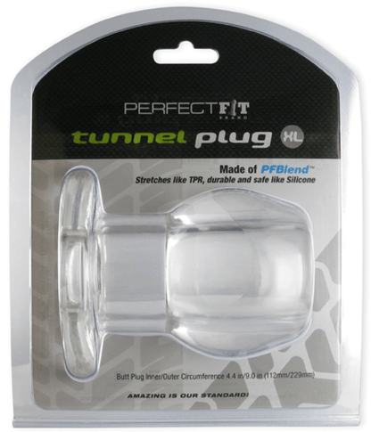 PerfectFit Tunnel Plug X-Large Clear