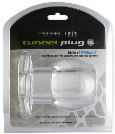 PerfectFit Tunnel Plug X-Large Clear