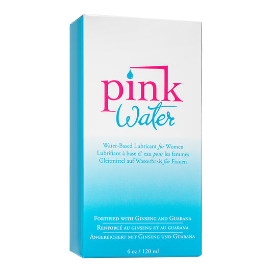 Empowered Products Pink Water Based Lube Glass Bottle - XOXTOYS