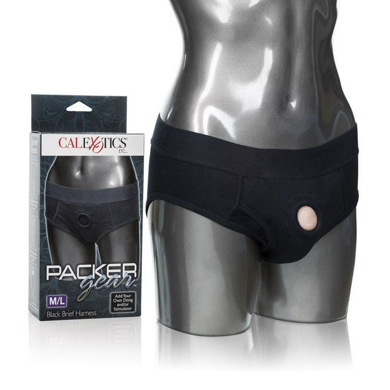 Calexotics Packergear Black Brief Harness - XOXTOYS