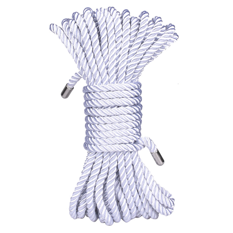 Nobu Silk Bondage Rope Silver - XOXTOYS