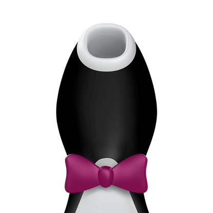 Satisfyer Penguin Air Pulse Stimulator silicone stimulation opening
