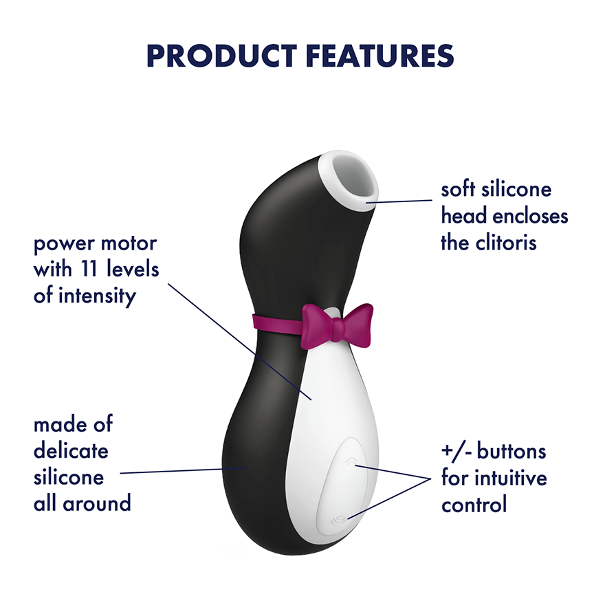 Satisfyer Penguin Air Pulse Stimulator packaging