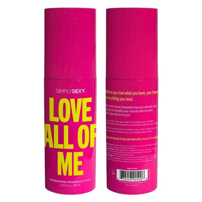 Simply Sexy Lubes Simply Sexy Pheromone Body Mist Love All of Me