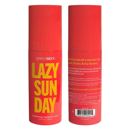 Simply Sexy Pheromone Body Mist Lazy Sunday - XOXTOYS