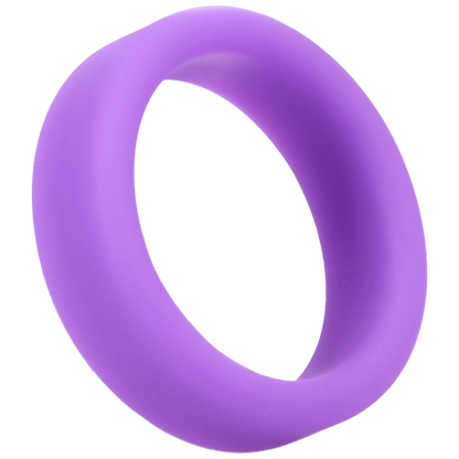 Tantus Super Soft Cock Ring Purple unpackaged