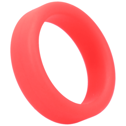 Tantus Super Soft Cock Ring Red unpackaged