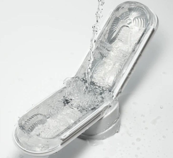Tenga Flip Zero Gravity White Male Masturbator product view 3