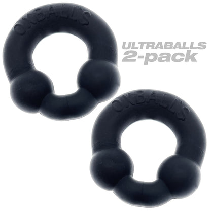 Oxballs Ultraballs Cock Ring Set Special Edition Night - XOXTOYS