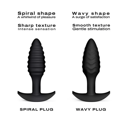 Dorcel Anal Toys Dorcel Wavy Silicone Anal Plug