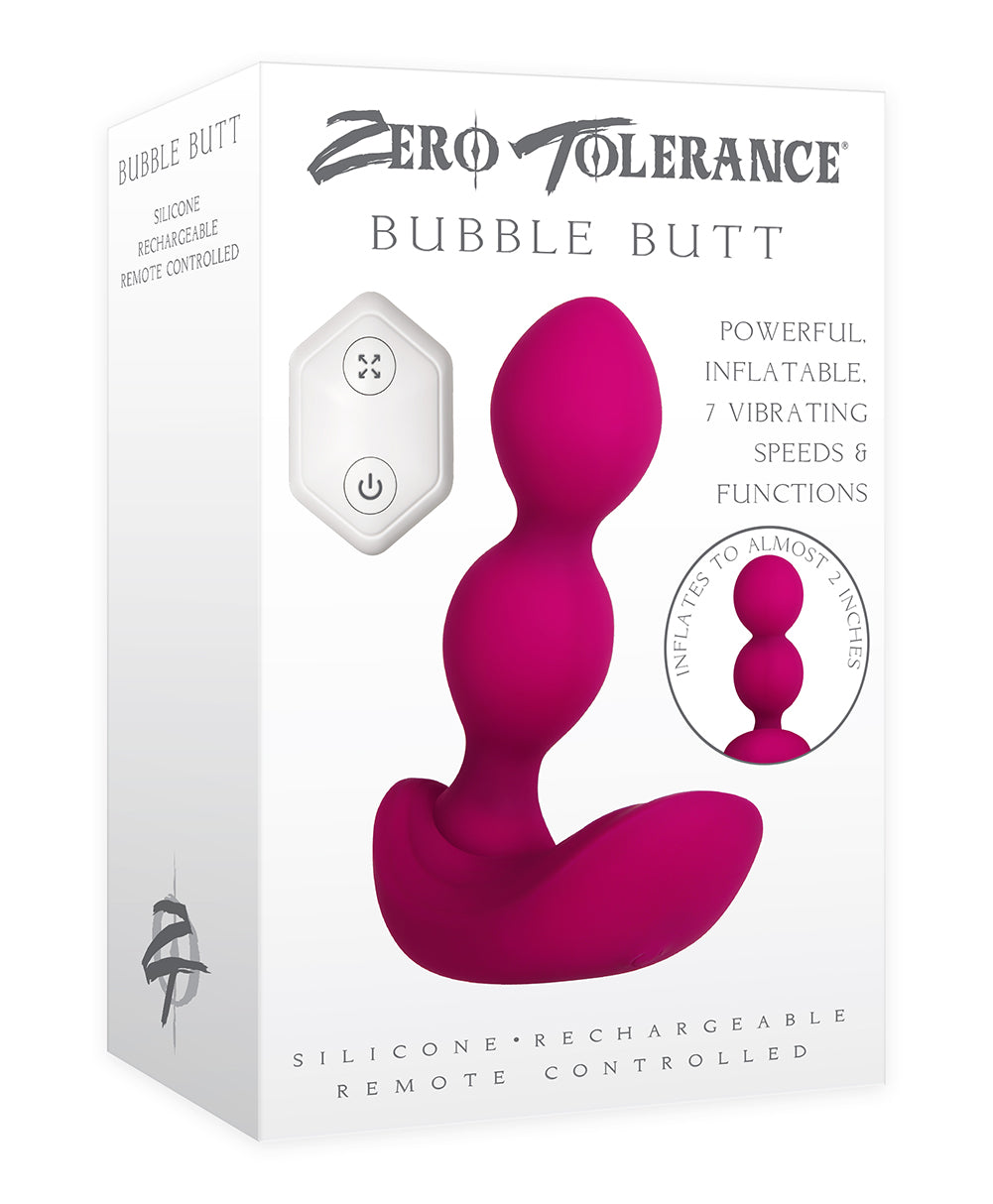 Zero Tolerance Bubble Butt Burgundy - XOXTOYS